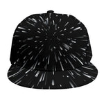 Galaxy Hyperspace Print Snapback Cap
