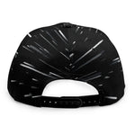 Galaxy Hyperspace Print Snapback Cap