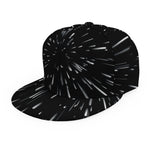 Galaxy Hyperspace Print Snapback Cap