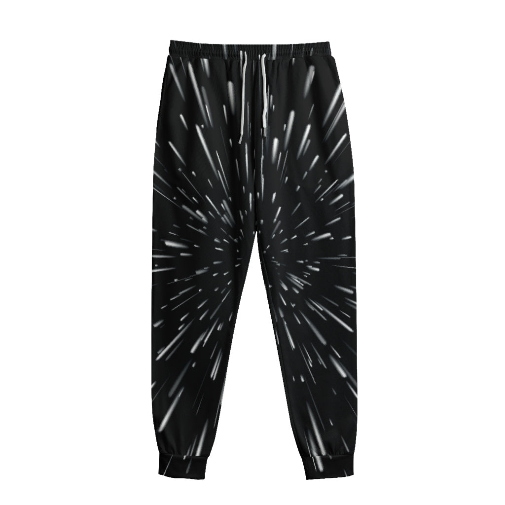 Galaxy Hyperspace Print Sweatpants