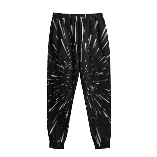 Galaxy Hyperspace Print Sweatpants