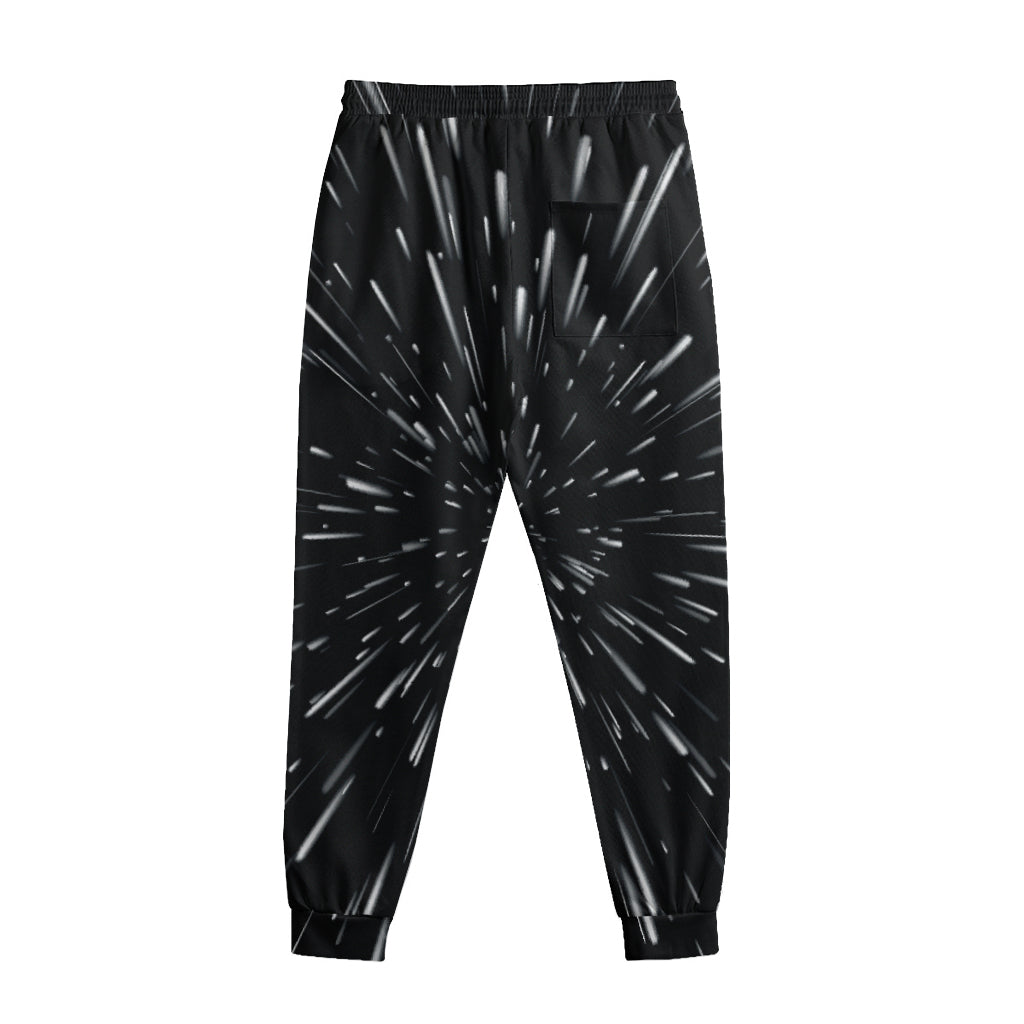 Galaxy Hyperspace Print Sweatpants