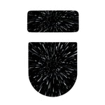 Galaxy Hyperspace Print Toilet Lid And Tank Cover Set