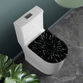Galaxy Hyperspace Print Toilet Lid Cover