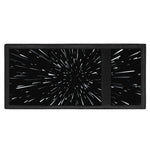 Galaxy Hyperspace Print Trifold Wallet