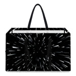 Galaxy Hyperspace Print Utility Tote Bag