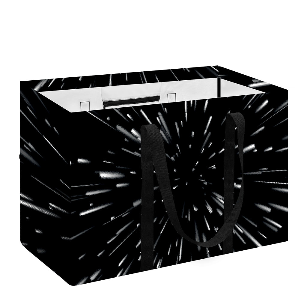 Galaxy Hyperspace Print Utility Tote Bag