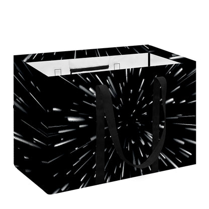Galaxy Hyperspace Print Utility Tote Bag