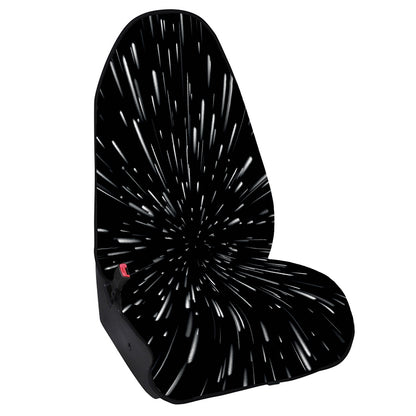 Galaxy Hyperspace Print Waterproof Car Seat Cover