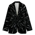Galaxy Hyperspace Print Women's Blazer