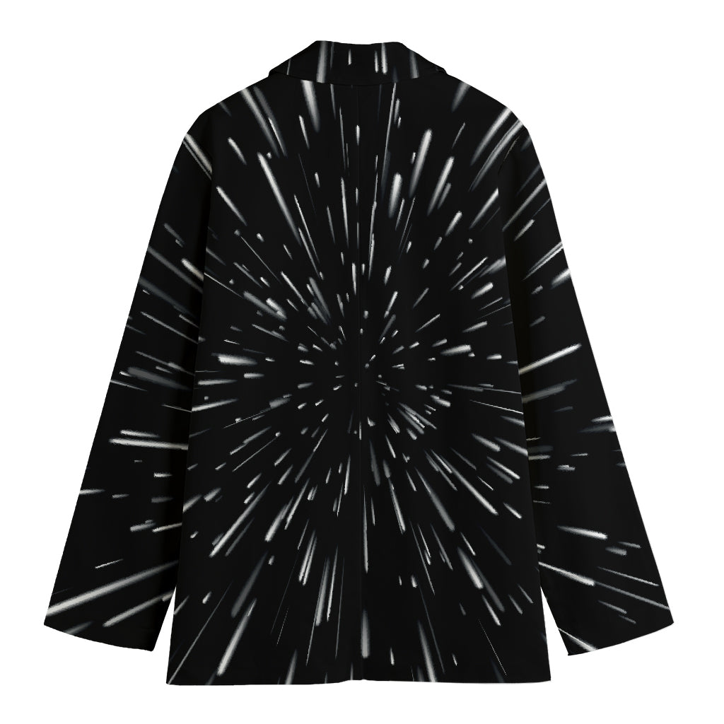 Galaxy Hyperspace Print Women's Blazer