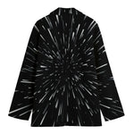 Galaxy Hyperspace Print Women's Blazer