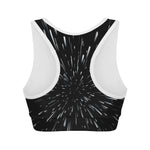 Galaxy Hyperspace Print Women's Sports Bra