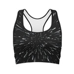 Galaxy Hyperspace Print Women's Sports Bra
