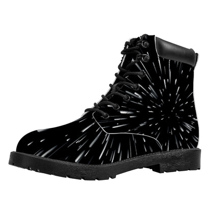 Galaxy Hyperspace Print Work Boots
