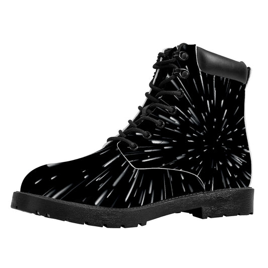 Galaxy Hyperspace Print Work Boots