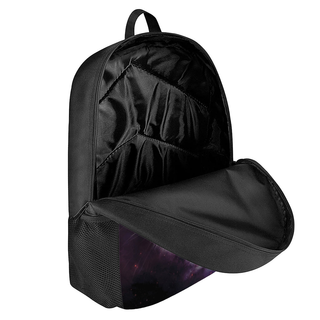 Galaxy Jaguar Print 17 Inch Backpack