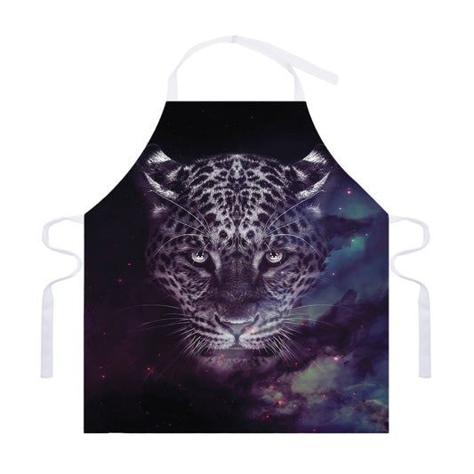 Galaxy Jaguar Print Adjustable Apron