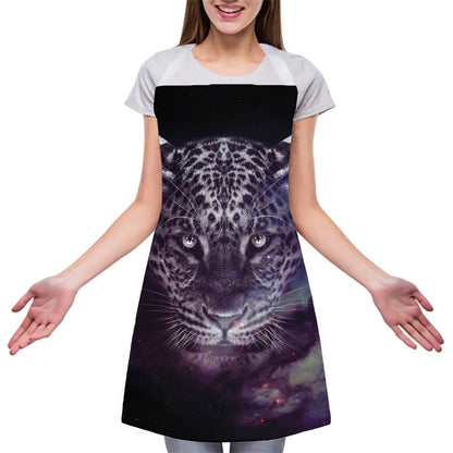 Galaxy Jaguar Print Adjustable Apron