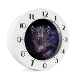 Galaxy Jaguar Print Alarm Clock