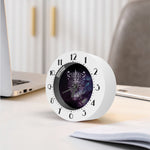 Galaxy Jaguar Print Alarm Clock