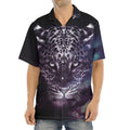 Galaxy Jaguar Print Aloha Shirt