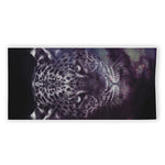 Galaxy Jaguar Print Beach Towel