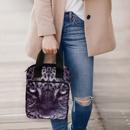 Galaxy Jaguar Print Bible Tote Bag