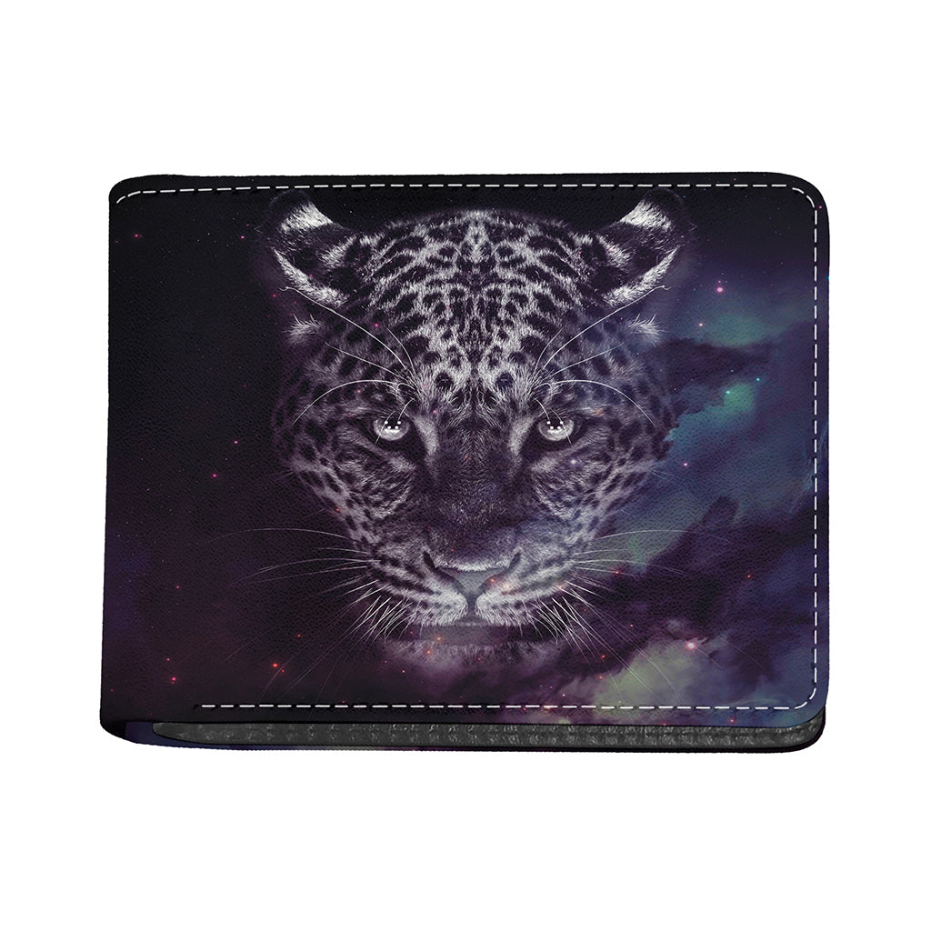 Galaxy Jaguar Print Bifold Wallet
