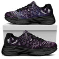 Galaxy Jaguar Print Black Chunky Shoes