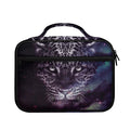 Galaxy Jaguar Print Briefcase Bible Bag