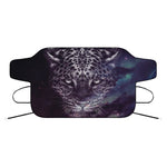 Galaxy Jaguar Print Car Windshield Snow Cover