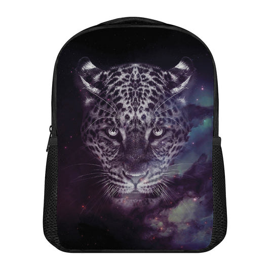 Galaxy Jaguar Print Casual Backpack