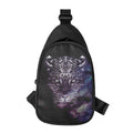 Galaxy Jaguar Print Sling Bag