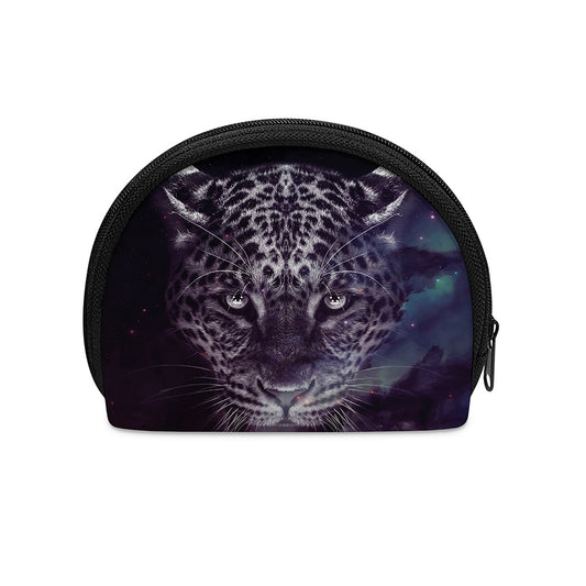 Galaxy Jaguar Print Coin Purse