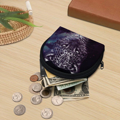 Galaxy Jaguar Print Coin Purse