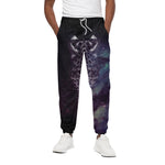 Galaxy Jaguar Print Cotton Pants