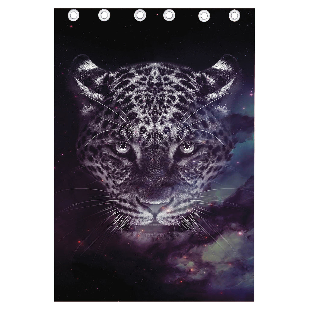 Galaxy Jaguar Print Curtain