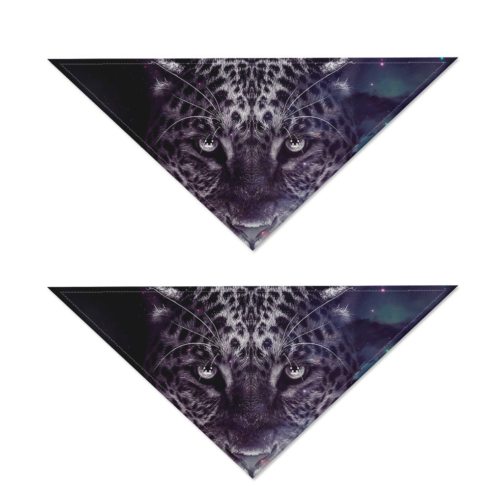 Galaxy Jaguar Print Dog Bandana