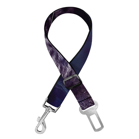 Galaxy Jaguar Print Dog Seat Belt