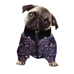 Galaxy Jaguar Print Dog Zip Up Jacket