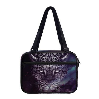 Galaxy Jaguar Print Double Strap Bible Bag