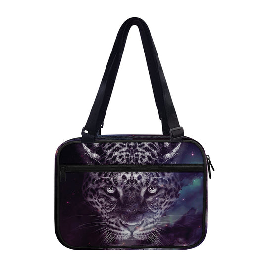 Galaxy Jaguar Print Double Strap Bible Bag