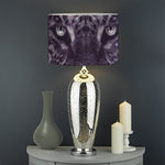 Galaxy Jaguar Print Drum Lamp Shade