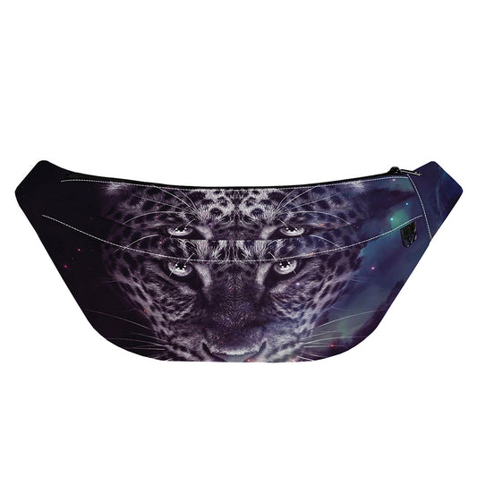 Galaxy Jaguar Print Fanny Pack