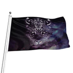 Galaxy Jaguar Print Flag