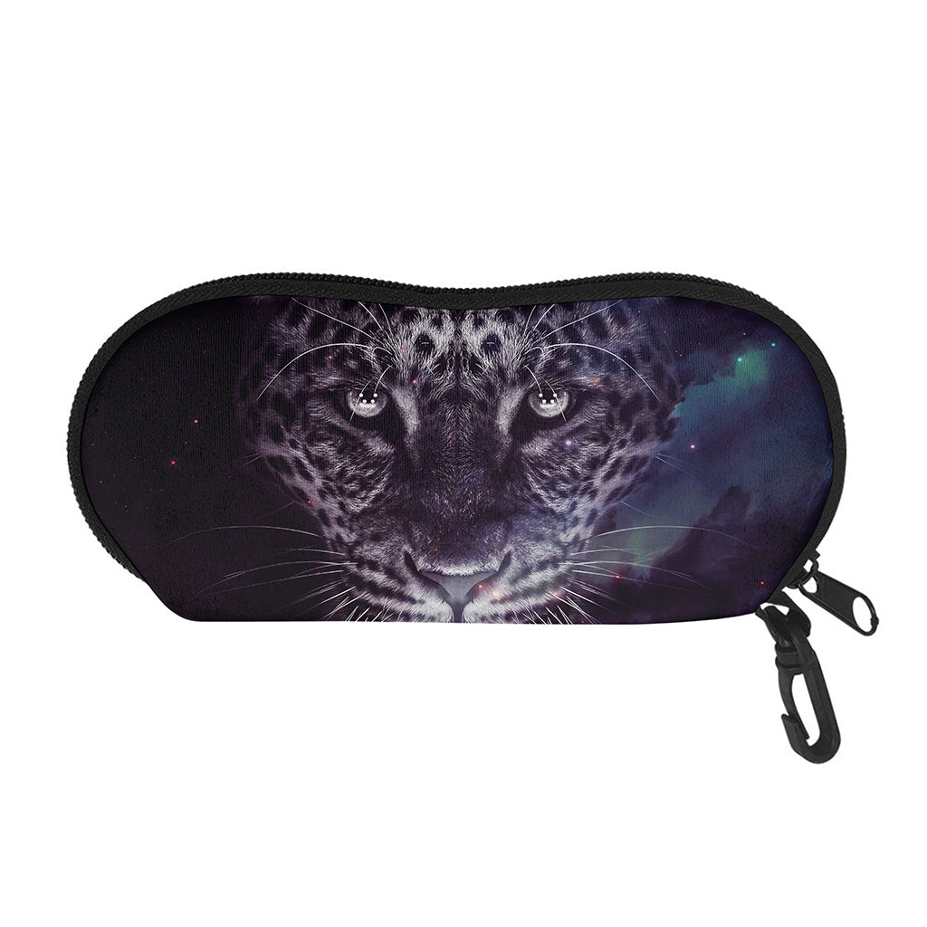 Galaxy Jaguar Print Glasses Case