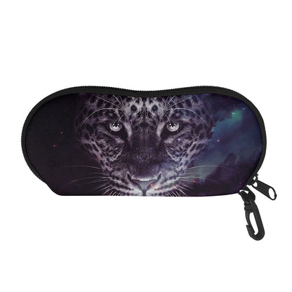 Galaxy Jaguar Print Glasses Case