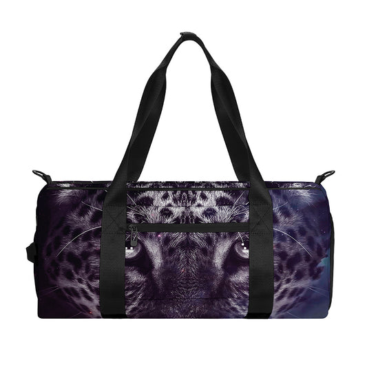 Galaxy Jaguar Print Gym Bag
