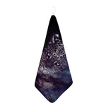 Galaxy Jaguar Print Hand Towel